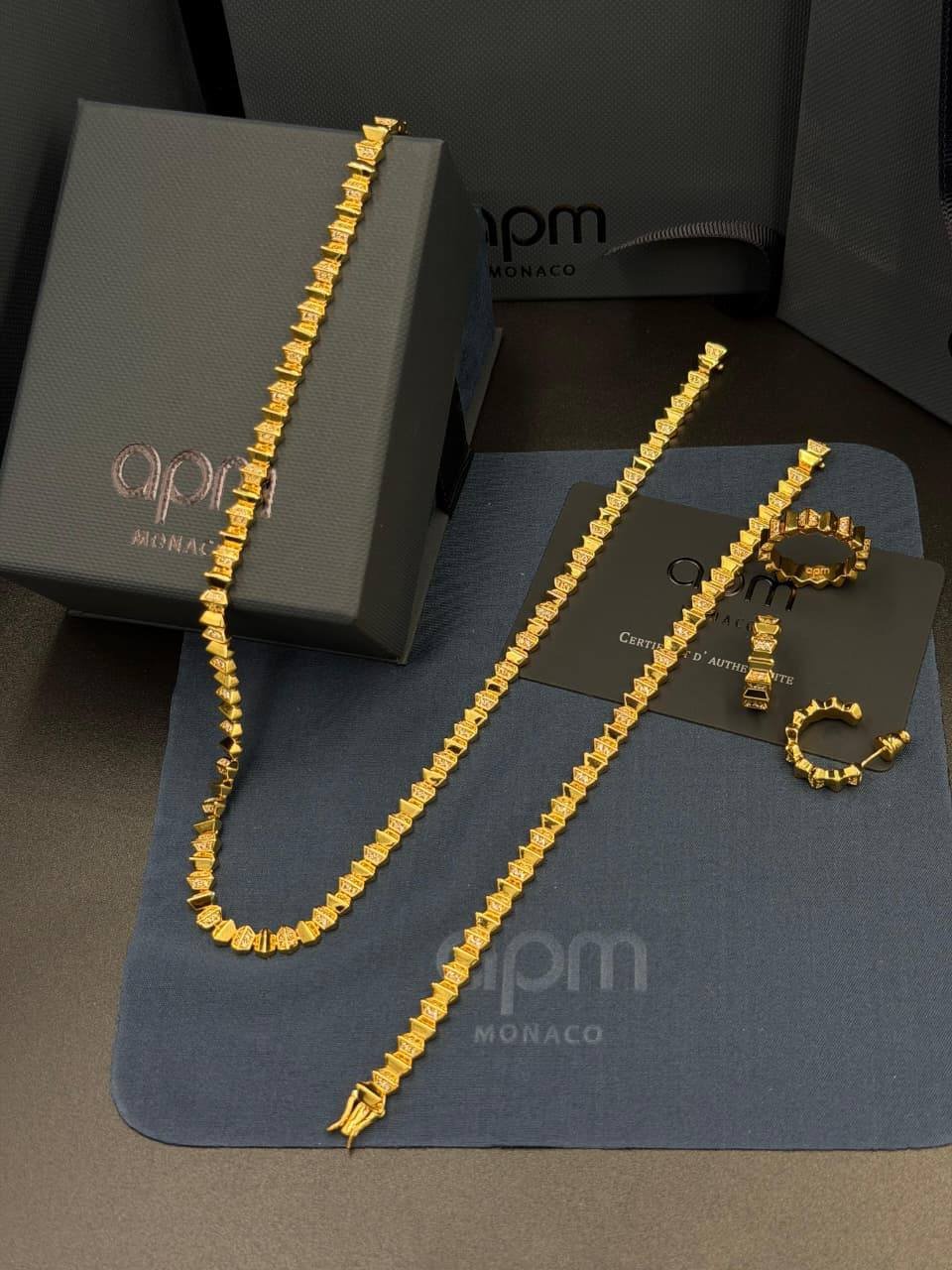 Luxury accessories.