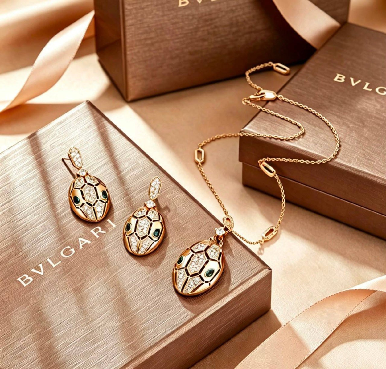 Luxury accessories.