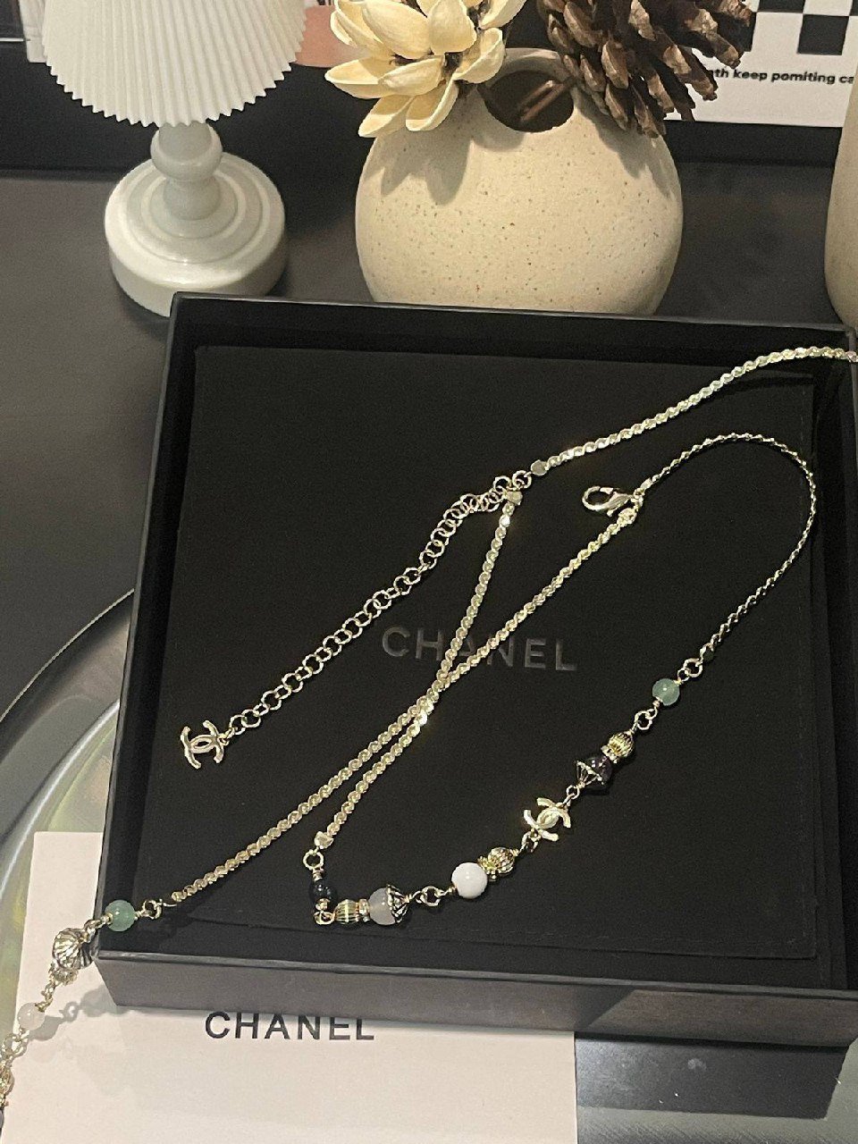 Luxury accessories.