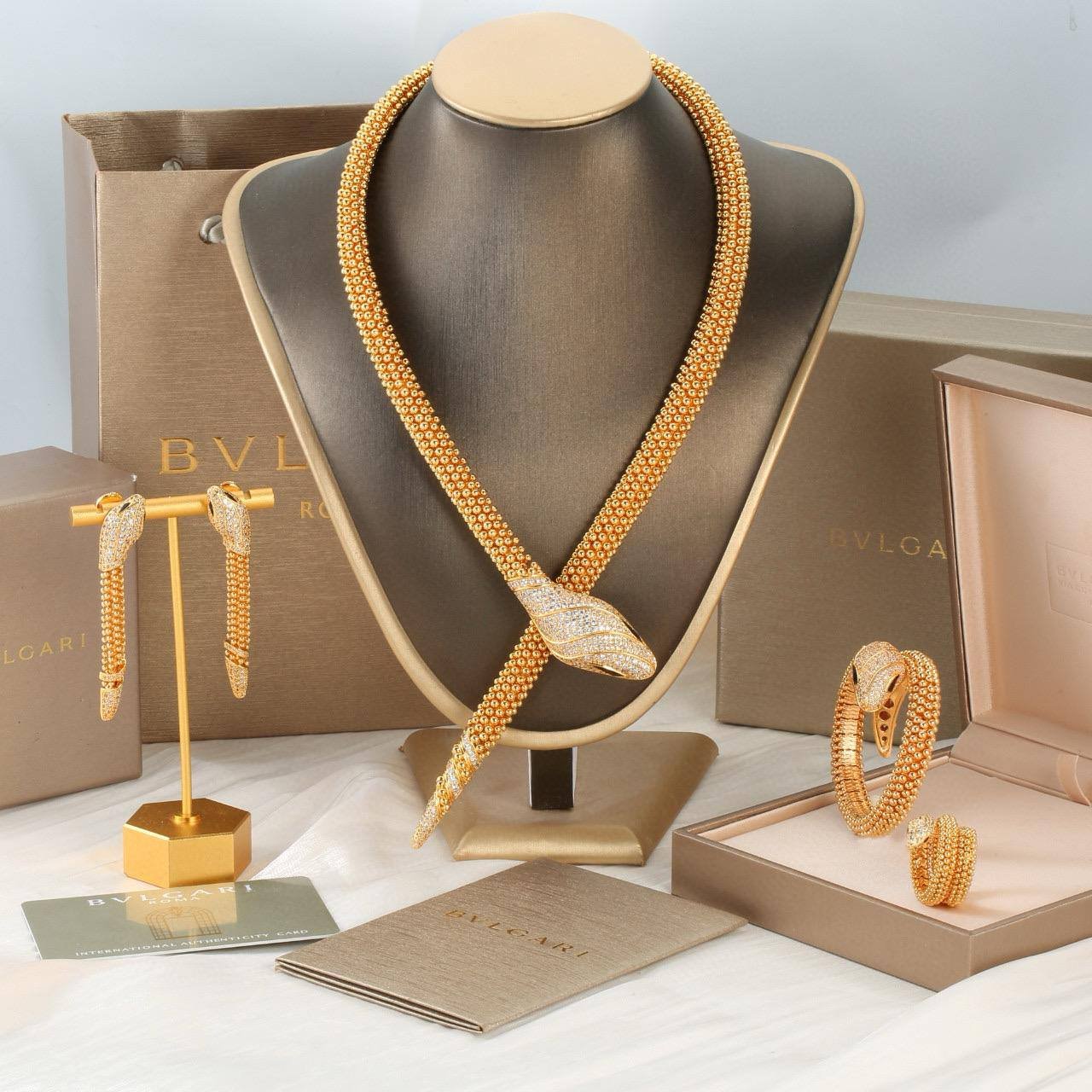 Luxury accessories.